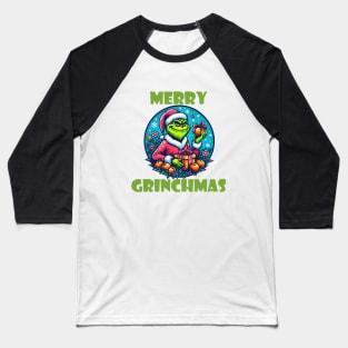 Christmas Grinch Baseball T-Shirt